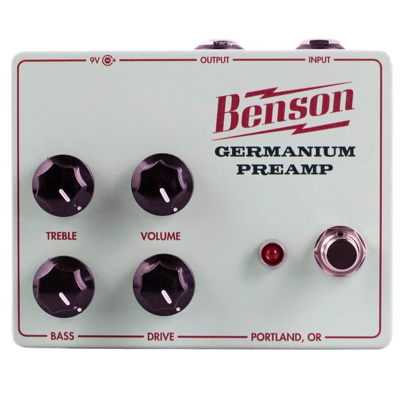 New Benson Germanium Preamp Guitar Effects Pedal image 1