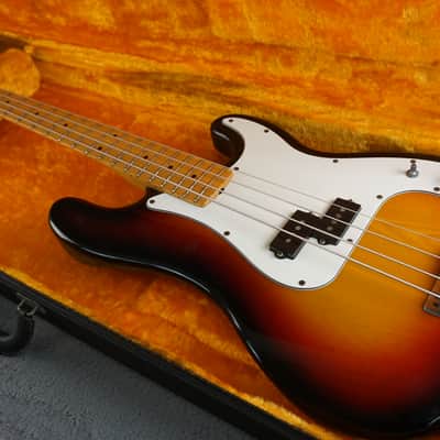 Yamaha PB-400M Precision Bass MIJ Sunburst w/ Hard Case image 24