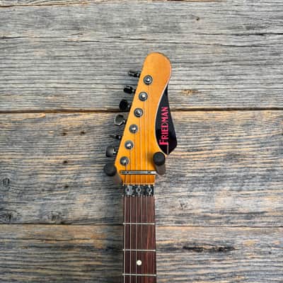 Friedman Cali Aged Guitar - Hot Pink (Medium/Heavy Aging) image 6