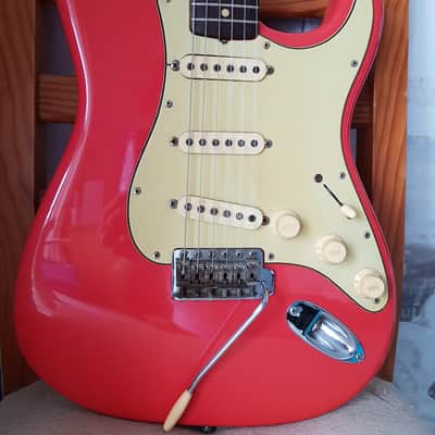 Fender Stratocaster 1962 in Fiesta red colour image 3
