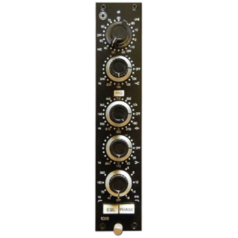 BAE 1028 Mic Pre/EQ Module - Black image 1
