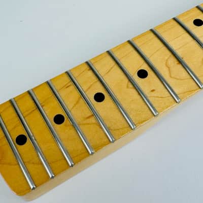 Fender Stratocaster Neck, MIM, '50s "Soft V" 2021 - Maple Bild 6