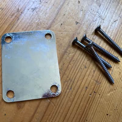 Squier Electric Guitar Neckplate (From 2006 CXS Series Stratocaster) image 2