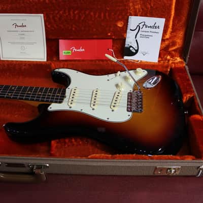 Fender 1961 Vintage Reissue VRII Stratocaster 2023 - 3 Tone Sunburst MINT image 10