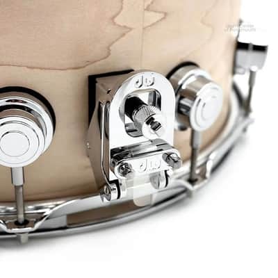 DW Collectors Maple Snare Drum 14x10 Satin Natural image 2