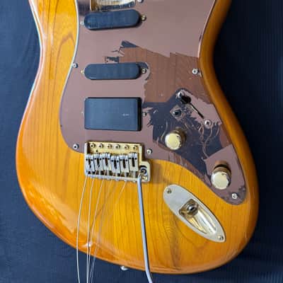 Levinson Blade RH4 , by Gary Levinson HSS, 90s - Natural amber image 17
