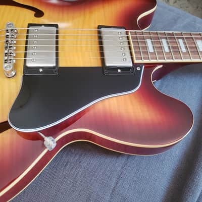 Epiphone ES-335 Figured 1G [Flame Maple /Iced Tea] | Serial No. 21021530504 image 15