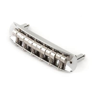 Fender Mustang Guitar Bridge Assembly (Japan) Chrome image 1