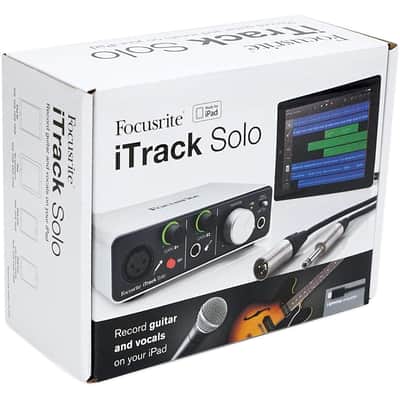 Focusrite iTrack Solo (Lightning) - USB Audio Interface for iPad, Mac, PC image 7