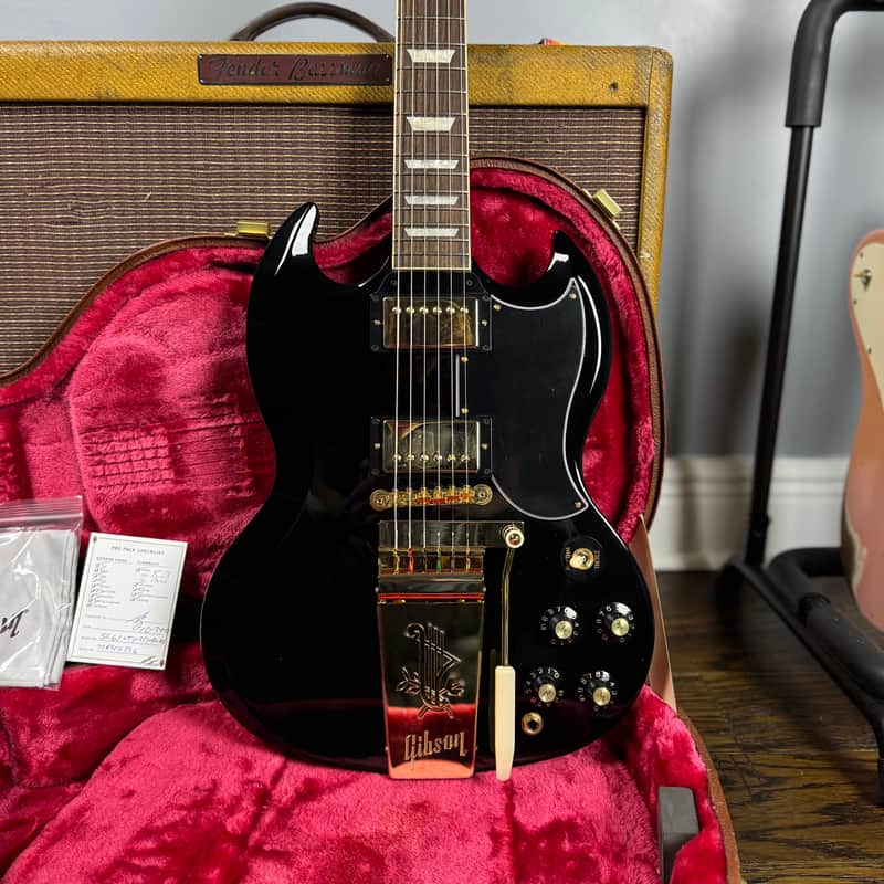 Gibson Limited ‘61 SG Standard with ‘68 Appointments 2025 - Ebony image 1