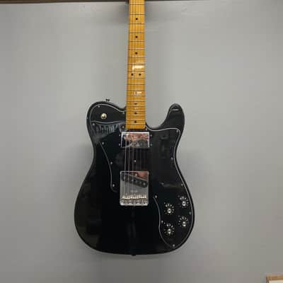 Fender Vintera '70s Telecaster Custom with Maple Fretboard 2019 - 2023 - Black image 1