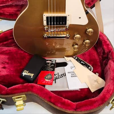 Gibson Les Paul Standard 50s, Goldtop, w/HSC image 3