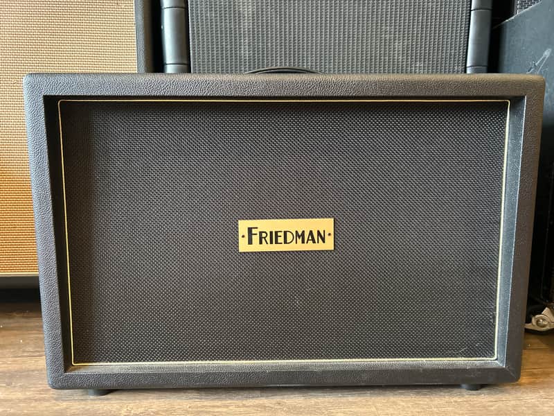Friedman 212EXT 120-Watt 2x12" Closed-Back Guitar Speaker Cabinet 2014 - Present - Black image 1