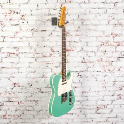 Fender - Custom Shop 1960 Telecaster Custom Journeyman - Electric Guitar - Seafoam Green Sparkle - w/ Hardshell Case - x9575 image 4