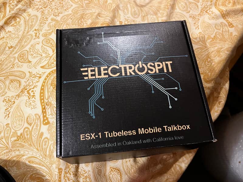 Electrospit ESX1 Tubeless Talkbox w Box | Reverb