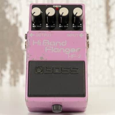 BOSS Hi Band Flanger HF-2 ピンク Boss HF-2 Hi Band Flanger | Reverb