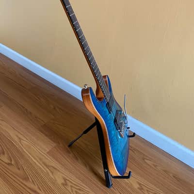 Carvin CT624 2014 Deep Blue Flame CT 624 Kiesel Gotoh 510ts-bs image 7