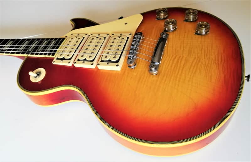 1978 Greco Ace Frehley Budokan Les Paul Custom EG600PR (3 PAFs)+