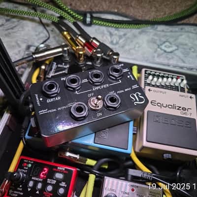 Veloso Custom Pedalboard Junction Box - 4-Cable Method Patchbay & Power Interface (Handmade UK) image 2