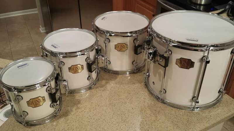 PREMIER Signia Maple Drum Shell Pack Set Kit 8", 10", 12", 15", 22"...Beautiful! image 1