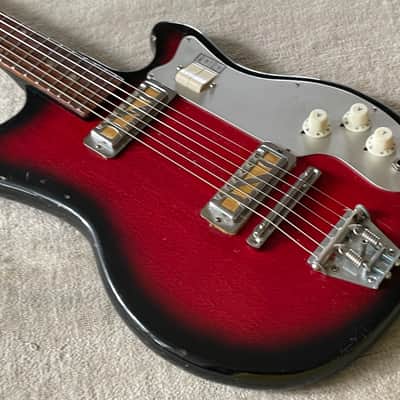 Vintage 1960’s Fujigen EJ-2 Electric Guitar Pre Maxon Goldfoil Pickups MIJ Japan Jon Spencer Blues Explosion image 8