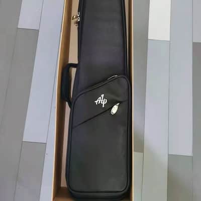 Alp AD-80 Adventure headless electric travel guitar 2021 Black with new updated gig bag image 21