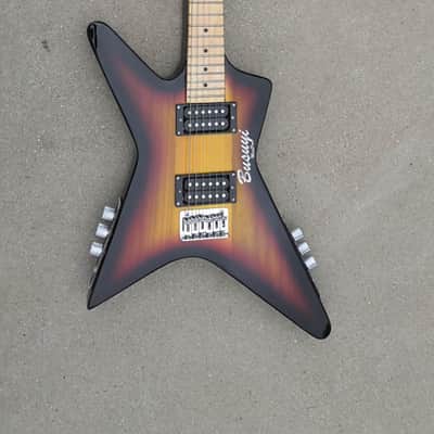 4 Strings Bass /6 Strings Lead Double Sided, Neck Through Busuyi Guitar Mini Pro 2019 image 1