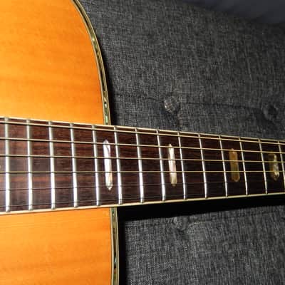 MIJ - MORRIS W50 1978 - TERRIFIC - MARTIN D41 STYLE - ACOUSTIC GUITAR image 5