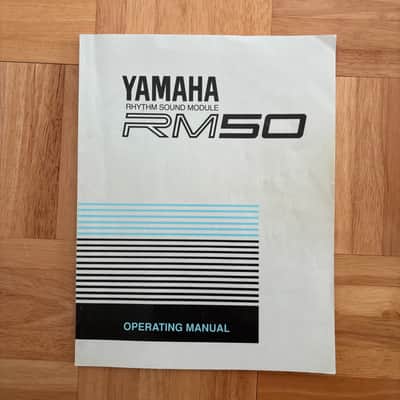Yamaha RM50 Drum Rhythm Sound Module - Tone Generation System With Manual UNIT#2 image 9