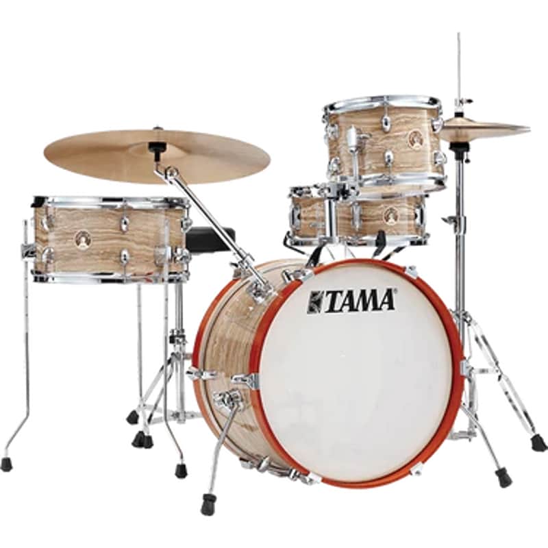 Tama Club-JAM - 4 pieces retro kit - Cream Marble Wrap image 1
