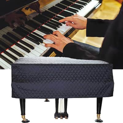 Grand Piano Cover Waterproof Moisture-proof and Dustproof Grand Piano Protective Cover (200cm/78.7in) image 3