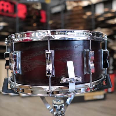 Ludwig Classic Oak 6.5x14" Snare Drum (Brown Burst) image 3