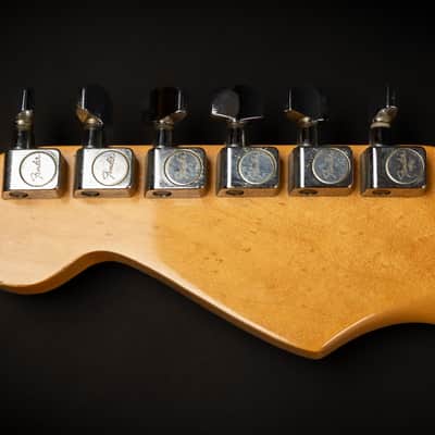 1983 Fender Dan Smith Era 2-Knob Stratocaster RW - Black | USA Fullerton Vintage Rosewood Fretboard Free Flyte Tremolo | CoA OHSC image 14