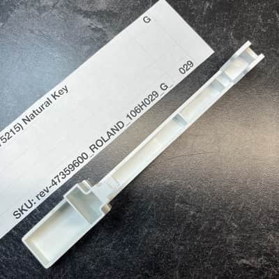 ORIGINAL Roland Replacement G Key (106H029) for Juno-6/60/106, Jupiter-6/8, HS-60, SH-101, VK-09, JX-3P, HS-10/Juno-1, System 100m 184, etc image 3