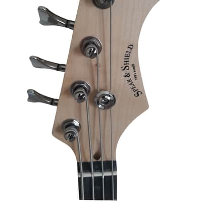 Mini Bass Guitar 3/4 size for Kids Children beginners 4 string Electric Bass short scale 36 inch SPS517 image 7