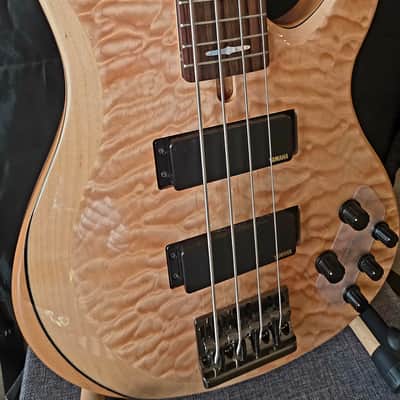 Yamaha TRB1004J 4-String 2020s - Natural Quilt image 6