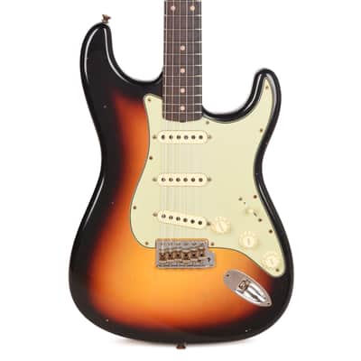 Fender Custom Shop 2026 Time Machine 1960 Stratocaster Journeyman Relic Bleached 3-Tone Sunburst (Serial #CZ591635) image 2