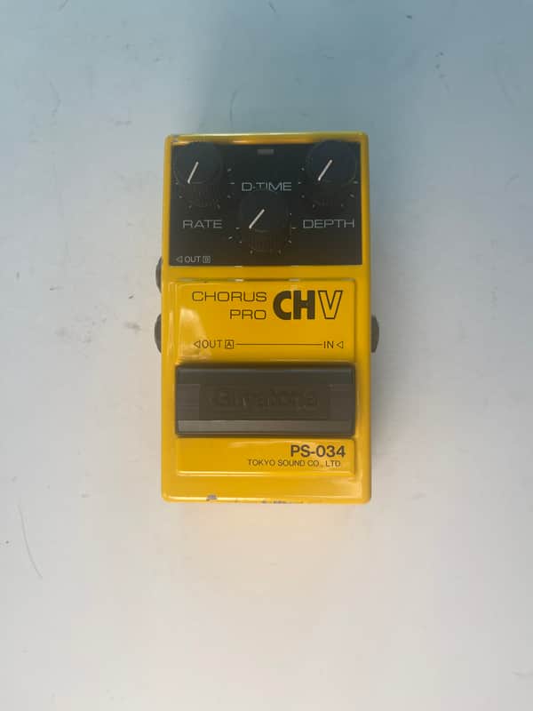Guyatone PS-034 Pro Chorus CHV Analog Vintage Guitar Effect Pedal MIJ Japan image 1