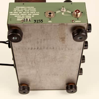 Vintage Stromberg Carlson AU58B 1955. Fully serviced. Guitar or PA amp. Excellent condition. image 13