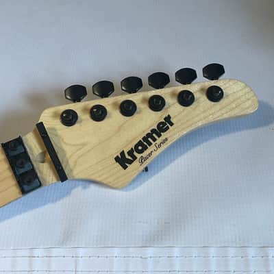 2020's Indonesian Kramer Pacer Series Fully Loaded Beak Headstock Guitar Neck Floyd Ready 22 Fret Maple Board image 4