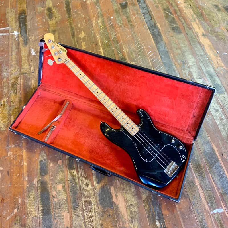 Greco PB-450 spacy sound bass 1981 Black p precision original