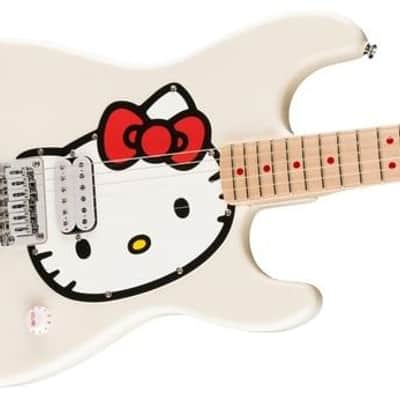 Squier Hello Kitty Stratocaster 2024 - White image 4