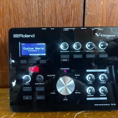 Roland TD-25 Drum Sound Module w/ power supply Cable Harness image 2