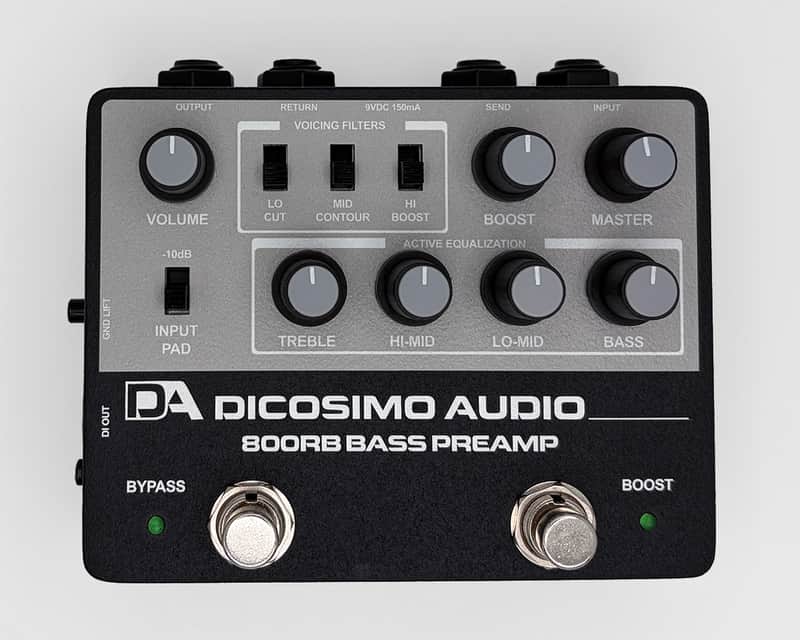 DiCosimo Audio 800RB Bass Preamp Pedal image 1