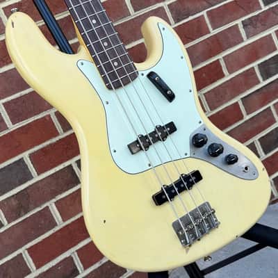 Nash JB-63, Cream, Ash Body, Maple Neck, Rosewood Fretboard, Light Aging, Lollar Vintage JB Set, Hardshell Case image 3