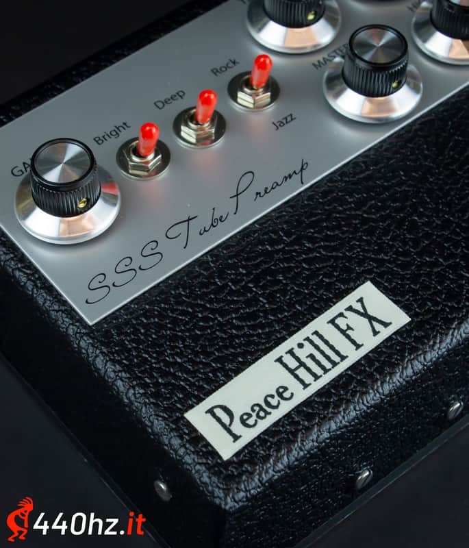 Peace Hill FX SSS Tube Preamp - Black Tolex/Silver Panel | Reverb