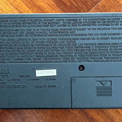Yamaha QY10 Sequencer 1990 - Black image 4