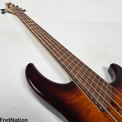 Dingwall Combustion C3 5-String Vintage Burst w/ Pau Ferro Fingerboard 9.38lbs 19474B B-Stock image 14