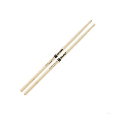 Promark American Hickory 747 Rock Wood Tip Drum Sticks image 2