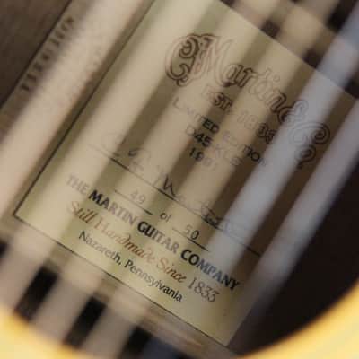 1991 Martin D-45 KLE Koa Limited Edition D45 - Bearclaw Spruce, Brazilian Rosewood Headplate, Engraved Tuners d-45kle image 25